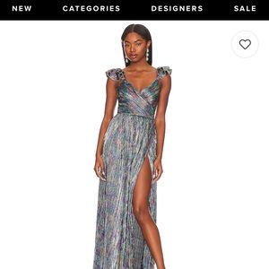 Imara Maxi Dress in Multi